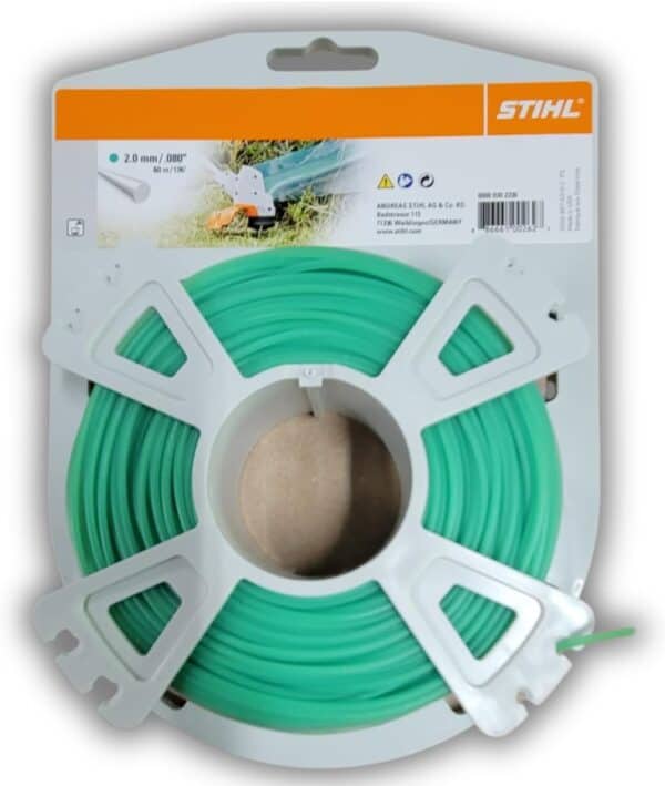 Line round Ø 2.0 mm x 14 m green