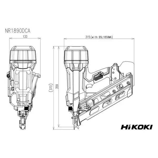Cordless Framing Nailer Hikoki BUY - Image 9