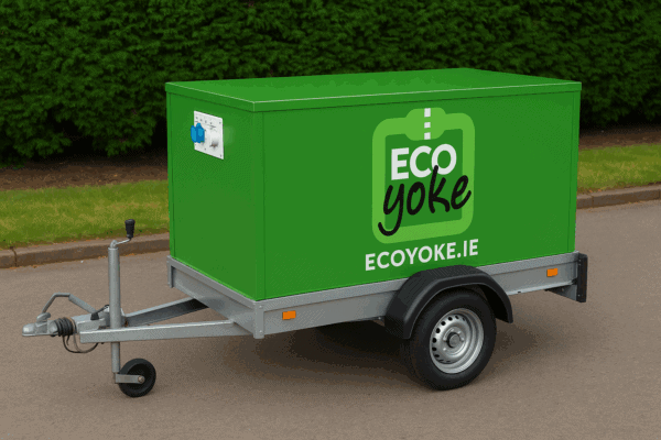 10kW Portable Battery Generator for hire in Ireland