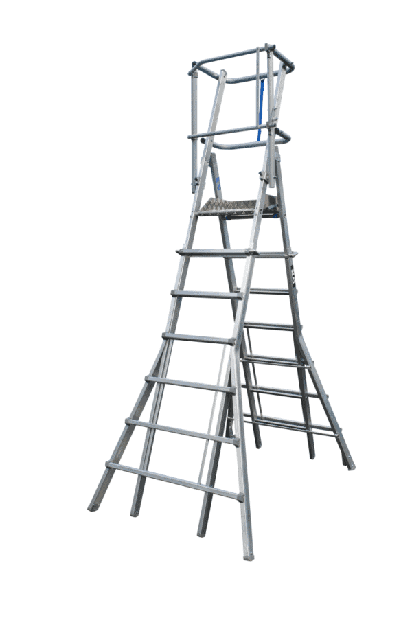 Podium Ladder Telescopic 7 - 11 Step